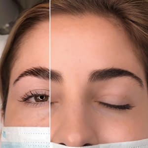 Eyebrow Tattoo result by Lash & Brow Savy in Tampa, FL