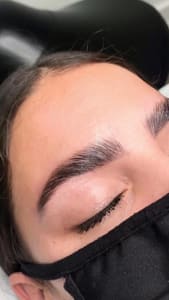Eyebrow Tattoo result by Lash & Brow Savy in Tampa, FL