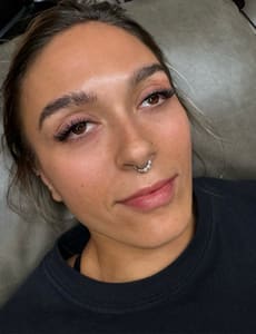 Eyebrow Tattoo result by Lash&Brow Studio by Kristina S in West Hollywood, CA