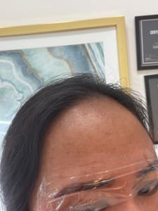 Eyebrow Tattoo result by Lash & Brow Studio silver lake Los Angeles Ca in Los Angeles, CA