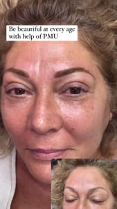 Eyebrow Tattoo result by Lash Brows by Maria in Hollywood, FL