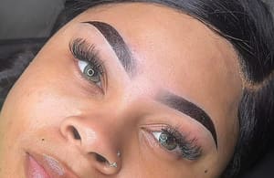 Eyebrow Tattoo result by Lash Cafe & Beauty Studios in Clinton Township, MI