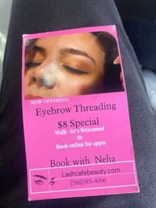 Eyebrow Tattoo result by Lash Cafe & Beauty Studios in Clinton Township, MI
