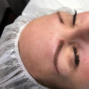 Eyebrow Tattoo result by Lash Creek Studio in Cypress, TX