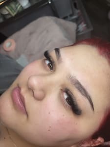 Eyebrow Tattoo result by Lash Dolls beauty bar in Escondido, CA