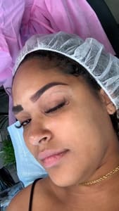 Eyebrow Tattoo result by Lash Dolls Miami in Hialeah, FL