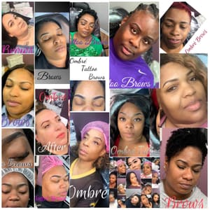 Eyebrow Tattoo result by Lash Girl Studios(Tattoo Brows) in Memphis, TN