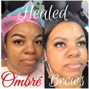Eyebrow Tattoo result by Lash Girl Studios(Tattoo Brows) in Memphis, TN