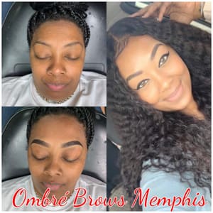 Eyebrow Tattoo result by Lash Girl Studios(Tattoo Brows) in Memphis, TN