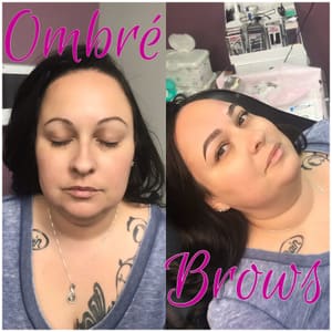 Eyebrow Tattoo result by Lash Girl Studios(Tattoo Brows) in Memphis, TN