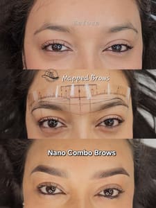 Eyebrow Tattoo result by Lash House Beauty - Microblading, Microshading, Nano Brows, Powder brows, Lash extensions training, Frederick MD in Frederick, MD