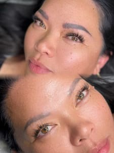 Eyebrow Tattoo result by Lash House Beauty - Microblading, Microshading, Nano Brows, Powder brows, Lash extensions training, Frederick MD in Frederick, MD