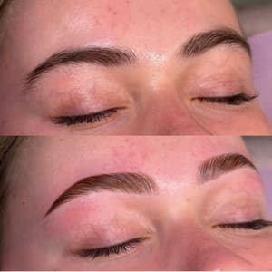 Eyebrow Tattoo result by Lash Love Beauty Bar in Urbandale, IA