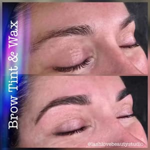 Eyebrow Tattoo result by Lash Love Beauty Studio in Marion, MA