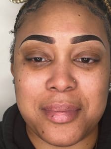Eyebrow Tattoo result by Lash Man Group in Southfield, MI