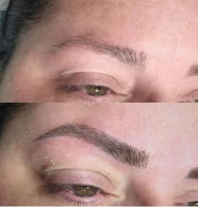 Eyebrow Tattoo result by Lash Mi & Co. in Carlsbad, CA