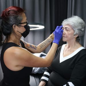 Eyebrow Tattoo result by Lash Moi Crofton in Gambrills, MD