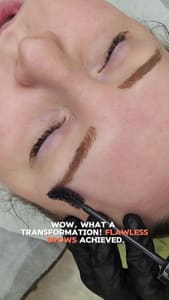 Eyebrow Tattoo result by Lash n Brow by KT in Long Island City, NY