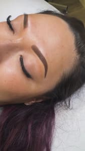 Eyebrow Tattoo result by Lash Obsession Beauty Bar in Reseda, CA