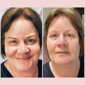 Eyebrow Tattoo result by Lash Ranch and Brow Bar in Springtown, TX
