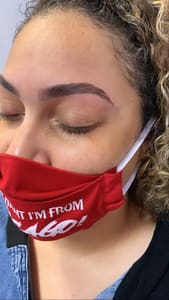 Eyebrow Tattoo result by Lash Squared Beauty in Evanston, IL