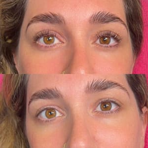 Eyebrow Tattoo result by Lash Squared Beauty in Evanston, IL