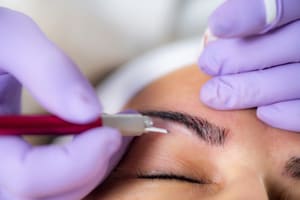 Eyebrow Tattoo result by Lash Vibes Beauty Room LLC in Milwaukee, WI