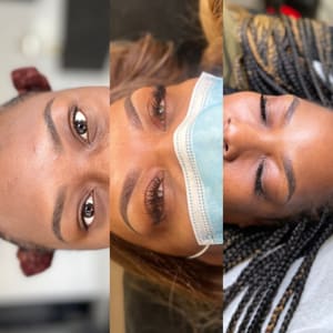 Eyebrow Tattoo result by Lashed and boujee in Riverside, CA