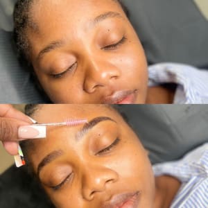 Eyebrow Tattoo result by Lashed and boujee in Riverside, CA