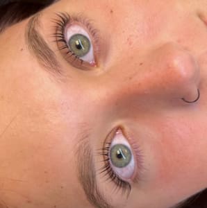 Eyebrow Tattoo result by lashed by jess (lbj) studio in Rocky Hill, CT