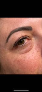 Eyebrow Tattoo result by Lashed by Justine in Cumberland, RI