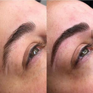 Eyebrow Tattoo result by Lashed By Kassmetics in Bergenfield, NJ