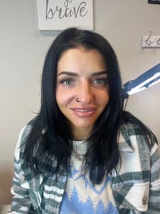 Eyebrow Tattoo result by Lashed By Katie R in Mcdonald, OH