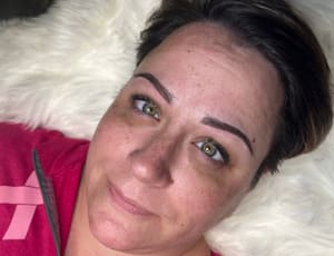 Eyebrow Tattoo result by Lashed By Katie R in Mcdonald, OH