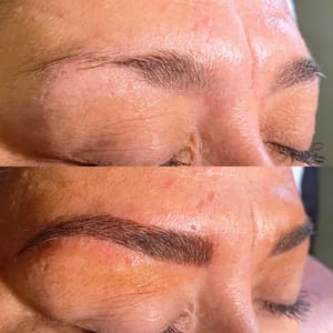 Eyebrow Tattoo result by Lashed Ink in Englewood, CO