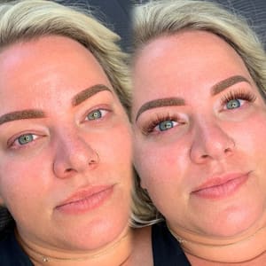 Eyebrow Tattoo result by Lashed Ink in Englewood, CO