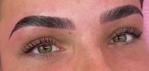 Eyebrow Tattoo result by Lashedbyseleneavila in Fontana, CA