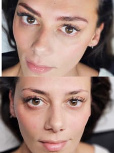 Eyebrow Tattoo result by LashElle Atelier in Castle Rock, CO