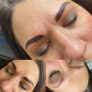 Eyebrow Tattoo result by Lashes and Brows by Joelle in Garden City, ID