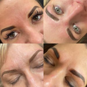 Eyebrow Tattoo result by Lashes and Brows by Joelle in Garden City, ID