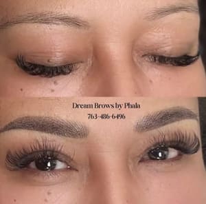 Eyebrow Tattoo result by Lashes and Brows by Phala in Fargo, ND