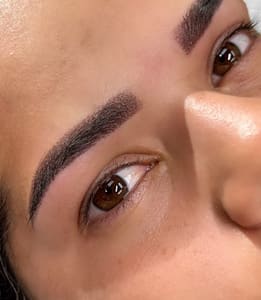 Eyebrow Tattoo result by Lashes Brows and Blush Beauty Studio Weston in Weston, FL