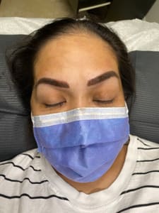 Eyebrow Tattoo result by Lashes Brows and Blush Beauty Studio Weston in Weston, FL