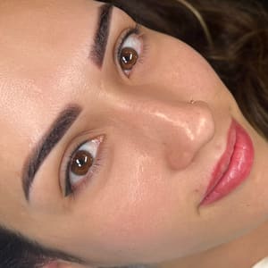 Eyebrow Tattoo result by Lashes Brows and Blush Beauty Studio Weston in Weston, FL