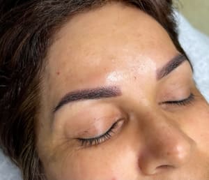 Eyebrow Tattoo result by Lashes Brows and Blush Beauty Studio Weston in Weston, FL