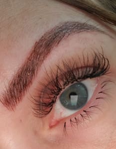 Eyebrow Tattoo result by Lashes & Brows by Ashly in Wichita, KS