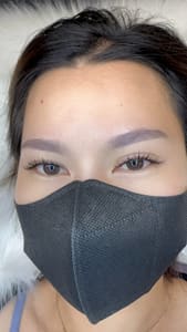 Eyebrow Tattoo result by Lashes & Brows Services Jacksonville FL in Jacksonville, FL