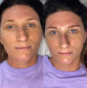 Eyebrow Tattoo result by Lashes_BrowsByBrooklyn in Lebanon, OH