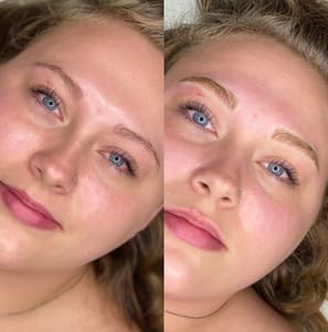 Eyebrow Tattoo result by Lashes_BrowsByBrooklyn in Lebanon, OH