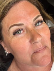 Eyebrow Tattoo result by Lashes By Ally in Janesville, WI